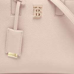 Burberry Dusky Pink Leather Mini Frances Tote 