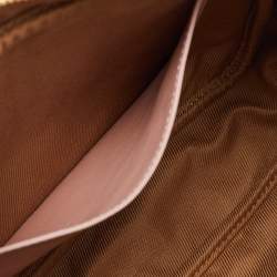 Burberry Pink Quilted Leather Small Lola Camera Bag