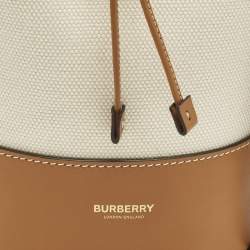 مملوكة مسبقًا حقيبة دلو بربري آشبي كارو بيج أرشيف قماش وجلد