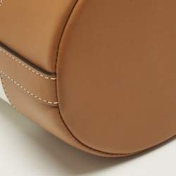 مملوكة مسبقًا حقيبة دلو بربري آشبي كارو بيج أرشيف قماش وجلد