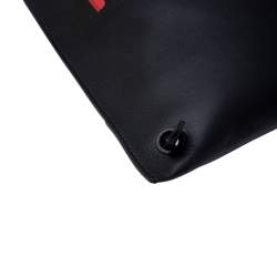 Burberry Black Leather Bobby Backpack