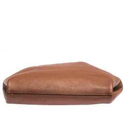 Burberry Tan Leather Medium Grommet Hobo