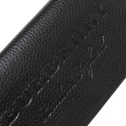 Pre Owned Burberry Black Leather Hastings Bifold Wallet
