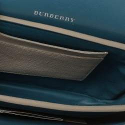 مملوكة مسبقًا حقيبة كروس بربري صغيرة حلقة حرف دي جلد بيج