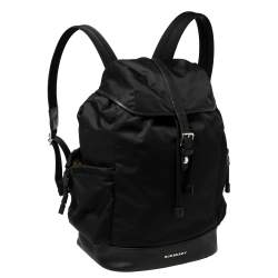Burberry Black Nylon Watson Diaper Backpack