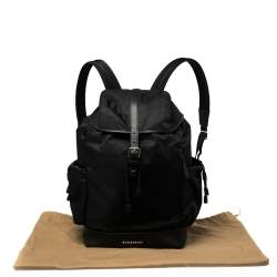 Burberry Black Nylon Watson Diaper Backpack