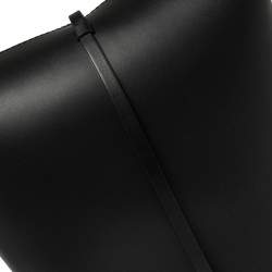 Pre Owned Burberry Black Leather Large Bucket Bag