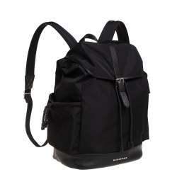 Burberry Black Nylon Watson Diaper Backpack
