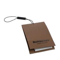 Pre Owned Burberry Black Leather and Patent Leather Cube Bumbag
