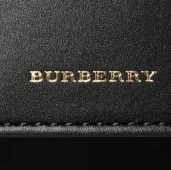 Pre Owned Burberry Black Medium Bucket Bag