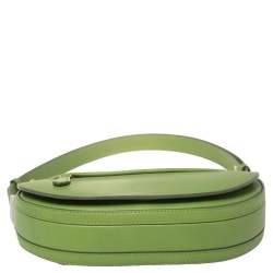 مملوكة مسبقًا حقيبة كتف بربري إصدار محدود 224/ 250 صغيرة جلد أخضر