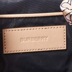 Burberry Blush Pink TB Print Nylon Small Rucksack Backpack