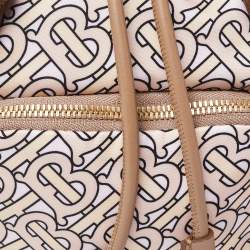 Burberry Blush Pink TB Print Nylon Small Rucksack Backpack