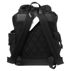 Pre Owned Burberry Black Nylon Watson Diaper Backpack