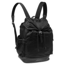 Pre Owned Burberry Black Nylon Watson Diaper Backpack