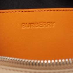 Pre Owned Burberry Multicolor Nylon Logo Patch Bum Bag