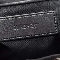 Burberry Black Nylon and Leather Small Rucksack Backpack