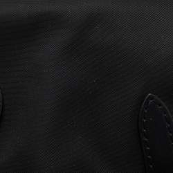 Burberry Black Nylon and Leather Small Rucksack Backpack