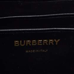 Burberry Brown Monogram Coated Canvas Stripe Crossbody Bag