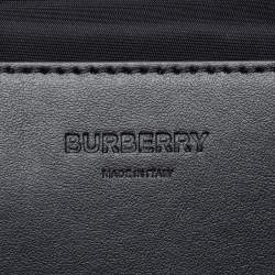 Pre Owned Burberry Black Quilted Fabric Sonny Bum Bag