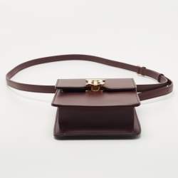 مملوكة مسبقًا حقيبة كروس بربري روبن جلد وكانفاس مقوى تي بي متعدد الألوان 