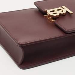 مملوكة مسبقًا حقيبة كروس بربري روبن جلد وكانفاس مقوى تي بي متعدد الألوان 