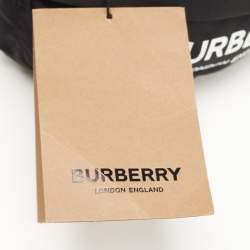 مملوكة مسبقًا Burberry Black Nylon Phoebe Drawstring Pouch