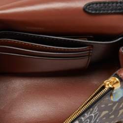 Burberry Multicolor TB Print Coated Canvas and Leather Hackberry Crossbody Bag