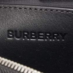 Pre Owned Burberry Black Nylon West Belt Bag