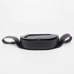 Burberry Black Leather Small Olympia Belt Bag