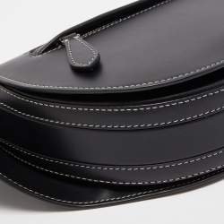 Burberry Black Leather Small Olympia Belt Bag