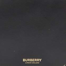 Burberry Black Leather Olympia Fold Wallet