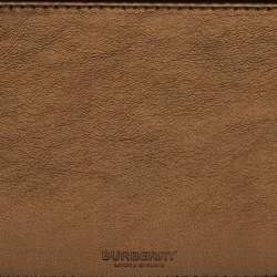 Burberry Bronze Leather Small Studded Olympia Shoulder Bag