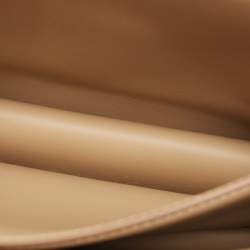 Pre Owned Burberry Beige Grain Leather Medium TB Shoulder Bag