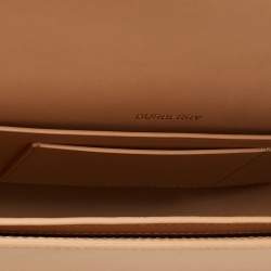 مملوكة مسبقًا Burberry Beige Leather Small Studded Olympia Shoulder Bag