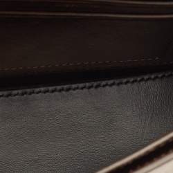 Pre Owned حقيبة كتف بربري إصدار محدود 224/ 250 صغيرة جلد أخضر