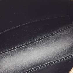 Pre Owned Burberry Black Leather Mini Olympia Leather Shoulder Bag