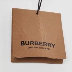 Pre Owned Burberry Black Leather Mini Olympia Leather Shoulder Bag