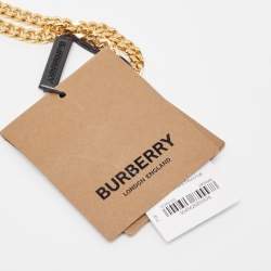 Pre Owned Burberry Beige/Black Faux Fur Micro Lola Tote