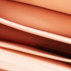 Pre Owned حقيبة كتف بربري TB  جلد وكانفاس رصاصي/أسود صغيرة 