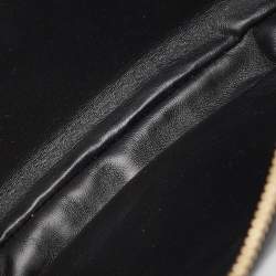 Pre Owned Burberry Black Leather Large Olympia Shoulder Bag