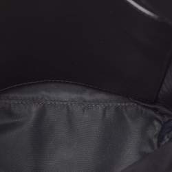 Pre Owned Burberry Black Embossed Quilt Leather Small Lola Bucket Bag