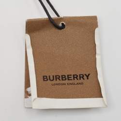 Burberry Brown/Black TB Monogram Coated Canvas and Leather Hackberry Crossbody Bag