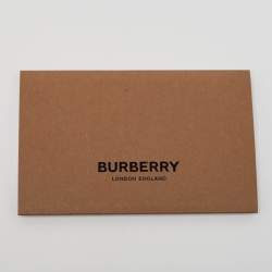 Burberry Brown/Black TB Monogram Coated Canvas and Leather Hackberry Crossbody Bag