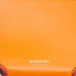 مملوكة مسبقًا Burberry Multicolor Leather Olympia Bifold Wallet
