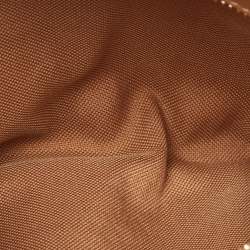 Pre Owned Burberry Beige Soft Leather Small Olympia Bag