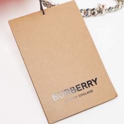 مملوكة مسبقًا Burberry Red Terry Fabric Mini Love Lola Shoulder Bag