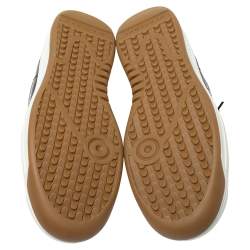 مملوكة مسبقًا حذاء رياضى بربرى منخفض من الأعلى تيمسبارى جلد أسود مقاس 39.5