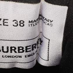 مملوكة مسبقًا Burberry Beige Suede And Fabric Arthur Low Top Sneakers Size 38