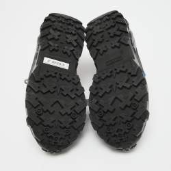 Burberry Grey Suede and Nylon Arthur Sneakers Size 36